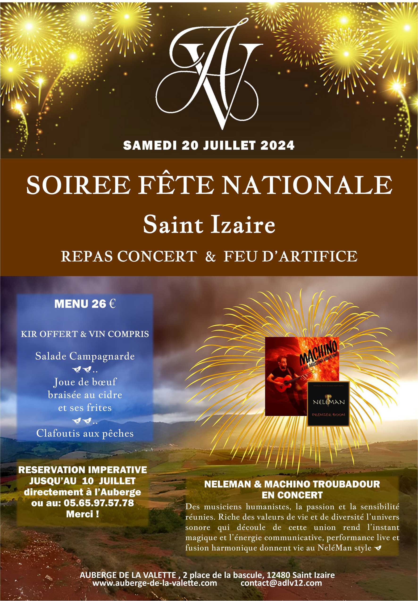 Affiche Fête 14 Juillet